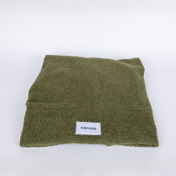 Caruso Conscious Pet Supply Wechselbezug - Hundebett Teddy Waldgrün - aus Recyclingmaterial