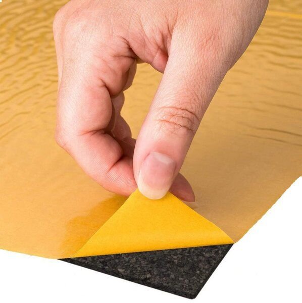 Kork-Deko Schwarze Korkplatte 900×600 mm - Pinnwand wahlweise mit/ohne Klebefolie rückseitig