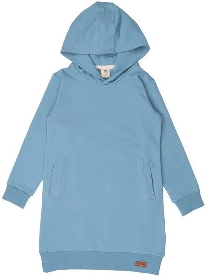Kinder Sweatkleid GOTS zertifiziert Bio-Baumwolle, Adriatic Blue, Walkiddy