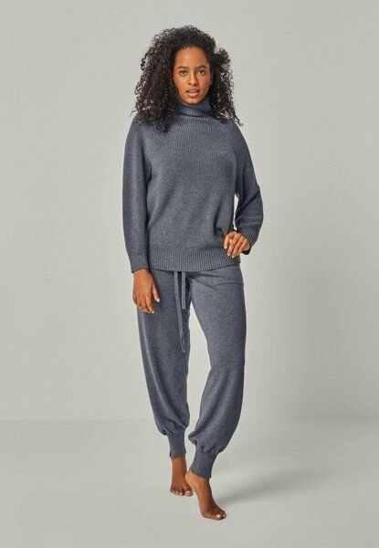 YOU LOOK PERFECT Merino Loungewear Set „Strickpullover Eve & Strickhose Bella"