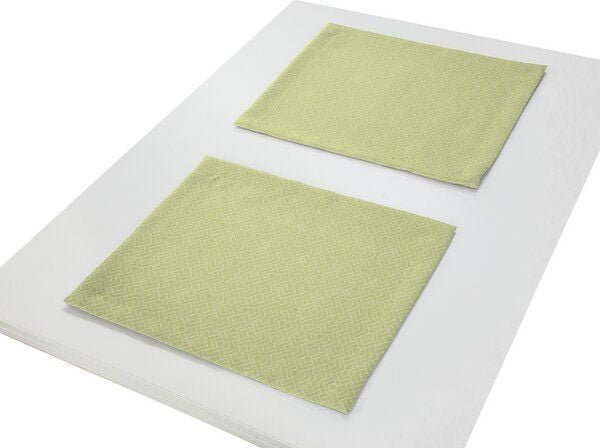 Thumbnail - Nature by Adam Tischset 2er Pack aus 100% Bio-Baumwolle - Made in Germany - Graphic Ventus Light