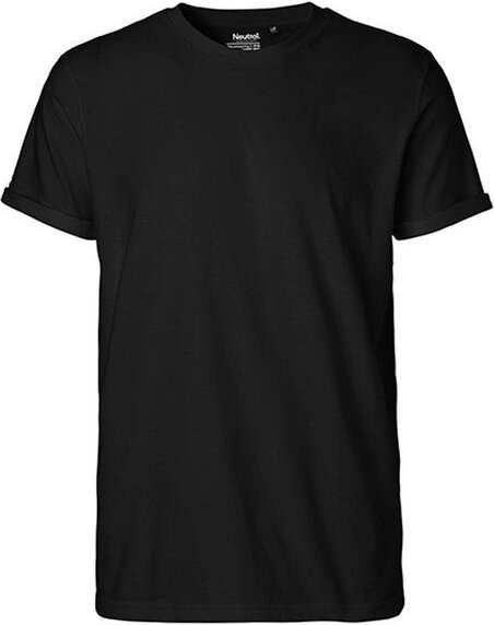 Neutral® Unisex T-Shirt Rollärmel von Neutral Bio Baumwolle Rollsleeve