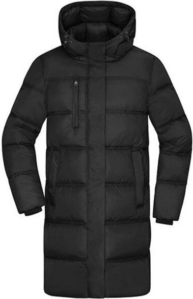 Daiber Damen Wintermantel Winterjacke Steppjacke Kurzmantel mit Kapuze knielang