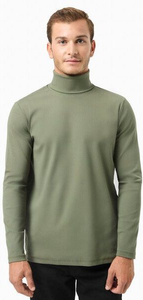 ORGANICATION Rollkragenpullover aus Bio-Baumwolle