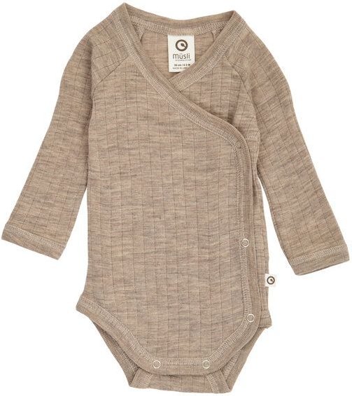müsli Wickelbody aus Merinowolle