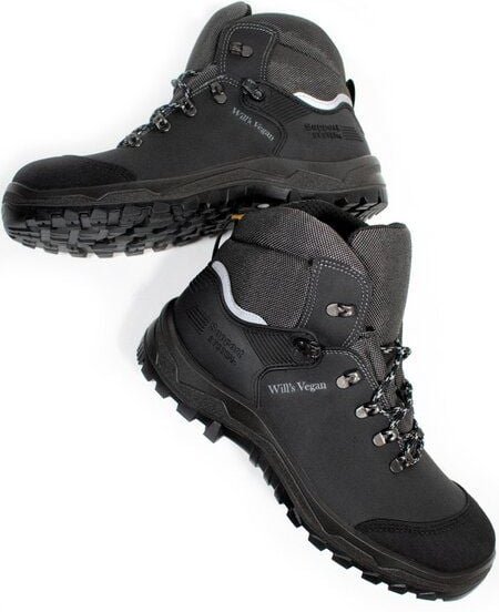 Will's Vegan Shop WVSport Sicherheits-Arbeitsstiefel S3 SRC