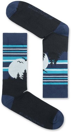 GREENBOMB Nature Scary Woods Socks - Lässige Socken aus Bio-Baumwoll Mix / hochwertiger Print / Fair & Vegan