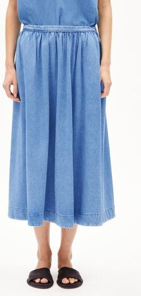 ARMEDANGELS KENDRAA - Damen Jeansrock aus Bio-Baumwoll Mix