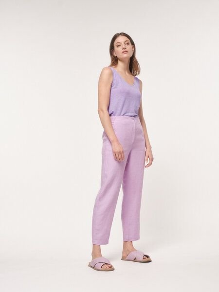 LANIUS Hose aus Bio-Leinen