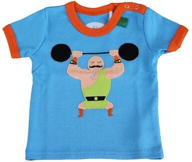 "Green Cotton" T-Shirt Gewichtheber