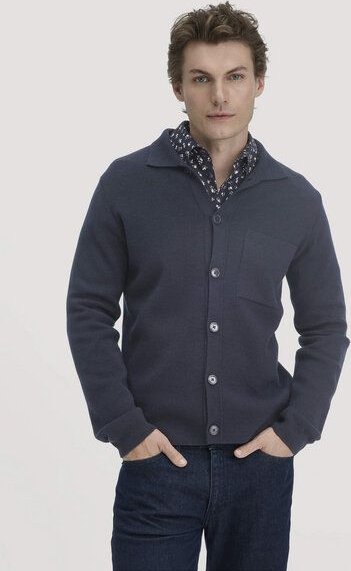 hessnatur Milano Strick Sakko Regular aus Bio-Merinowolle und Bio-Baumwolle