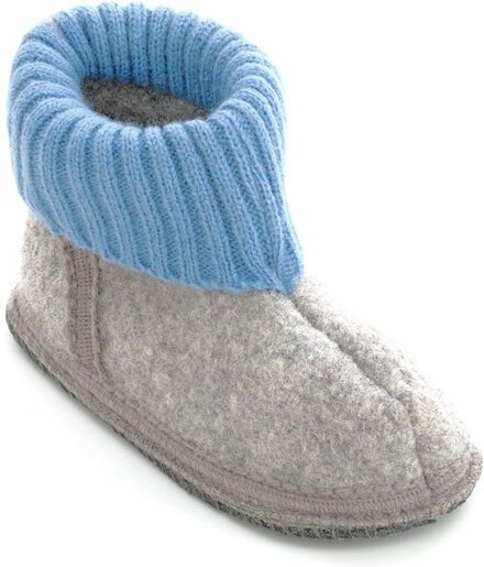 Bacinas Hohe Hausschuhe für Kinder Grau