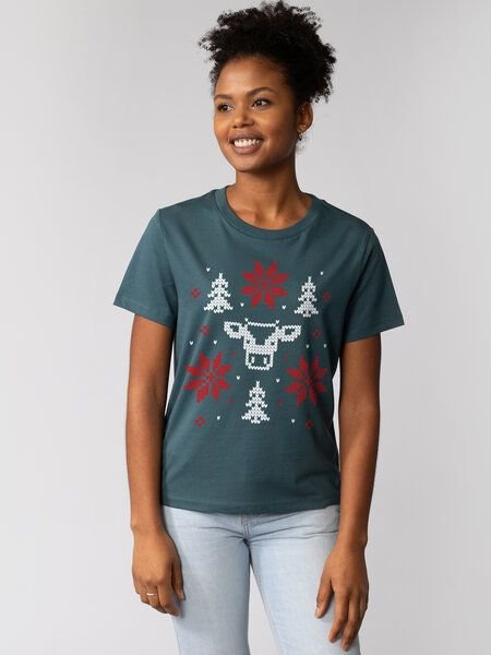 watapparel T-Shirt Frauen Christmas with love