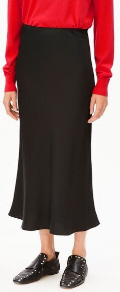 ARMEDANGELS LENOVAA SATIN Damen Webrock aus Naia Renew Mix