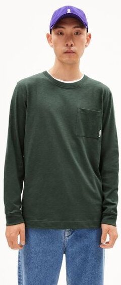 ARMEDANGELS BAAZO FLAMÉ - Herren Longsleeve Regular Fit aus Bio-Baumwolle