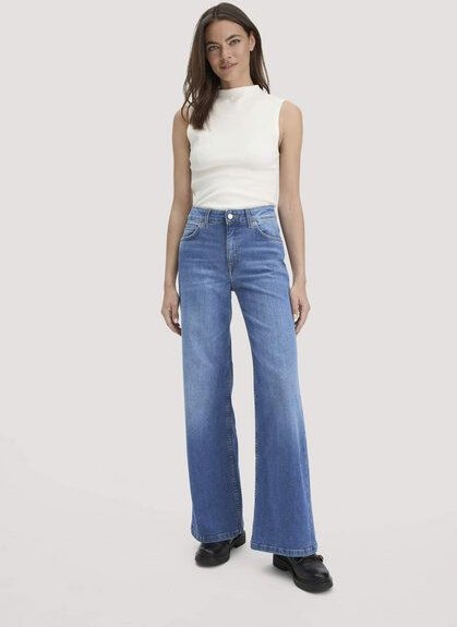 hessnatur Jeans ALVA High Rise Wide Leg aus Bio-Denim