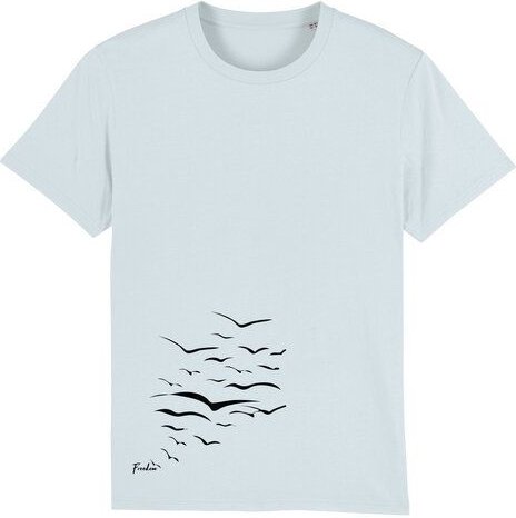 Human Family Bio Unisex T-Shirt "Create - Free Birds" in verschiedenen Farben