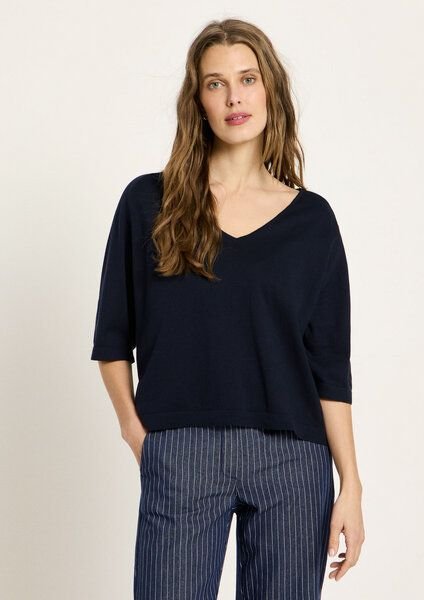 LANIUS Strickshirt aus Bio-Baumwolle