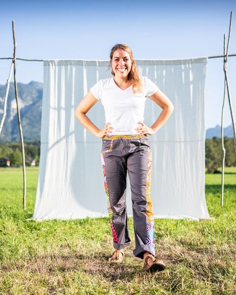 JUAdesign Kletter- und Wander Hose - OCEAN Damen, dynamisch, chic, stilvoll