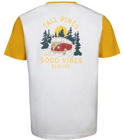 Elkline Herren T-Shirt Tall Pines mit VW-Bulli Print