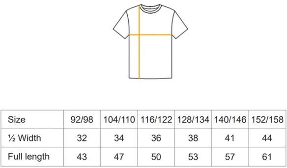 Peaces.bio - handbedruckte Biomode Bio-Kinder T-Shirt Be Careful