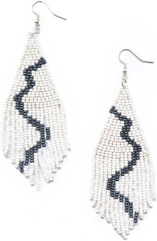 Swahili Coast Quasten Ohrringe - RIVER BEADED - Perlenohrringe