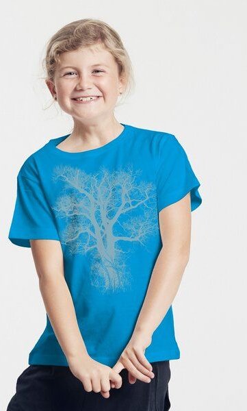 Peaces.bio - handbedruckte Biomode Bio-Kinder T-Shirt Chestnut