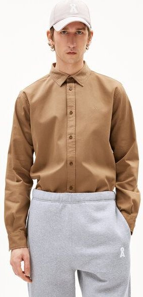 ARMEDANGELS GIAALO OVERSHIRT Herren Hemd aus Bio-Baumwoll Mix