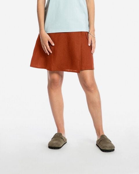 Matona Wickelrock | Wrap Skirt | aus Leinen