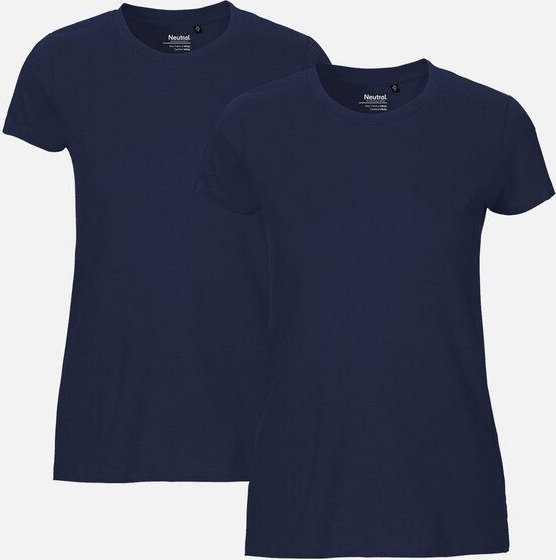 NEUTRAL® Doppelpack Damen Bio T-Shirt - Bio Baumwolle