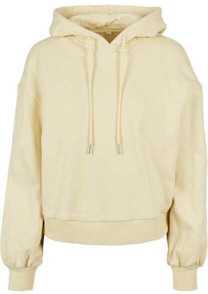 Build Your Brand Ladies´ Organic Oversized Hoody flauschige Kapuze bis 5XL
