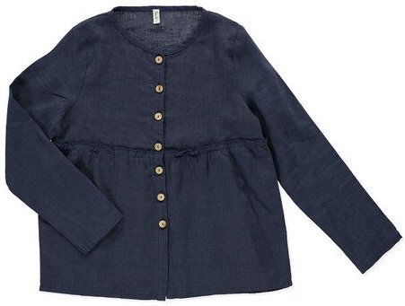 PETER JO Shirt Violet aus Leinen