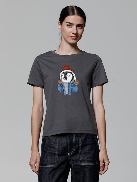 Thumbnail - watapparel T-Shirt Frauen Pinguin