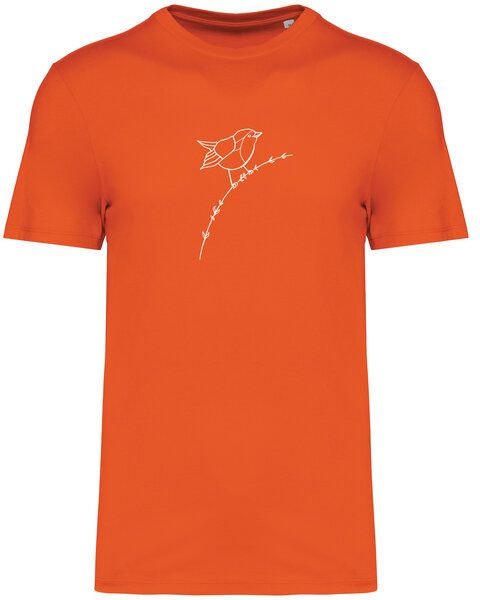 Brandless Basic Bio T-Shirt Rotkehlchen Nr. 4 ( 155 g/m²)