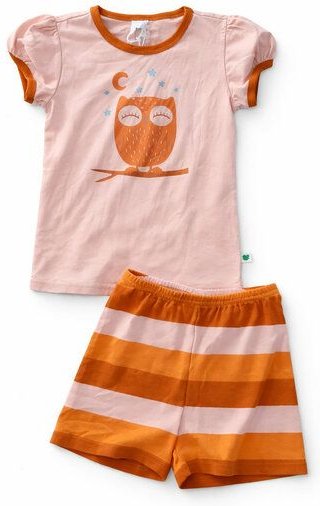 Fred's World by Green Cotton "Green Cotton" Schlafanzug Shorty Eule