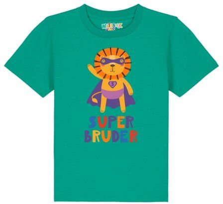 watabout.kids T-Shirt Kinder Löwe Superbruder