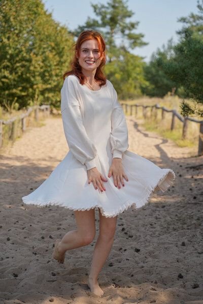 Vivien Joy Gemütliches Wohlfühlkleid - Kayla Kleid