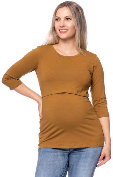 Milchshake 103 BASIC Umstands- und Stillshirt 3/4 Arm aus Bio-Baumwolle