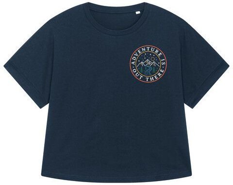 watapparel Oversize T-Shirt Frauen Adventure is out there