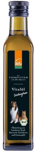 defu Vitalöl Seidenglanz - Premium Bio-Vitalöl für Hunde und Katzen jeden Alters