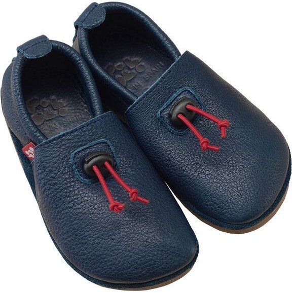 Pololo Barfußschuh/ Hausschuh "Cordel" outdoor, aus pflanzlich gegerbtem Leder mit Gummisohle, für drinnen und draussen,...