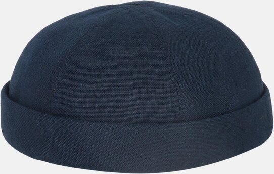 Hanseheld Docker Cap Leinen Kurz Flach Segler Sailor Cap