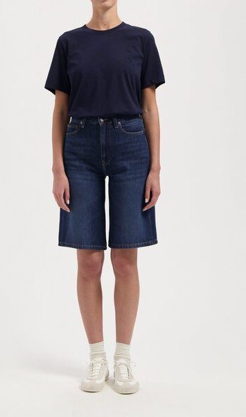 MUD Jeans Damen Jeans "Roxy Short - Faded Vintage"