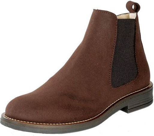 Fairticken GAGROA vegane Chelsea Stiefeletten Women in Suede-Optik