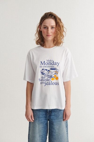 Thumbnail - Basic Apparel Raja AWESOME T-Shirt aus Bio-Baumwolle