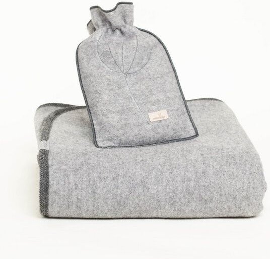 nahtur-design Lodendecke + Ökowärmflasche im Set