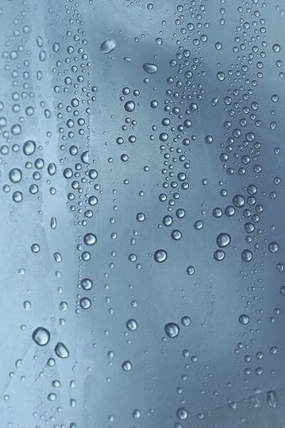 Photocircle Poster / Leinwandbild - Water Bubbles