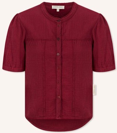 NORDLICHT Musselin Bluse Emi aus 100% Bio-Baumwolle