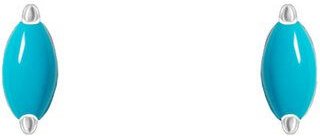Thumbnail - Eppi Minimalistische Silberohrstecker mit Türkisen Andine