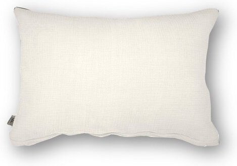 Hutch&Putch Musselin Kopfkissenbezug - Kissenhülle - 100% Bio-Baumwolle - Handmade in Germany